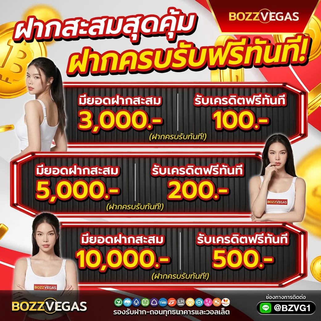 รายละเอียดโปรโมชัน - BOZZVEGAS